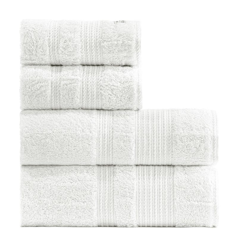 JOGO BANHÃO 4 PEÇAS FIO EGIPCIO BLANC SUPREME 100% ALG